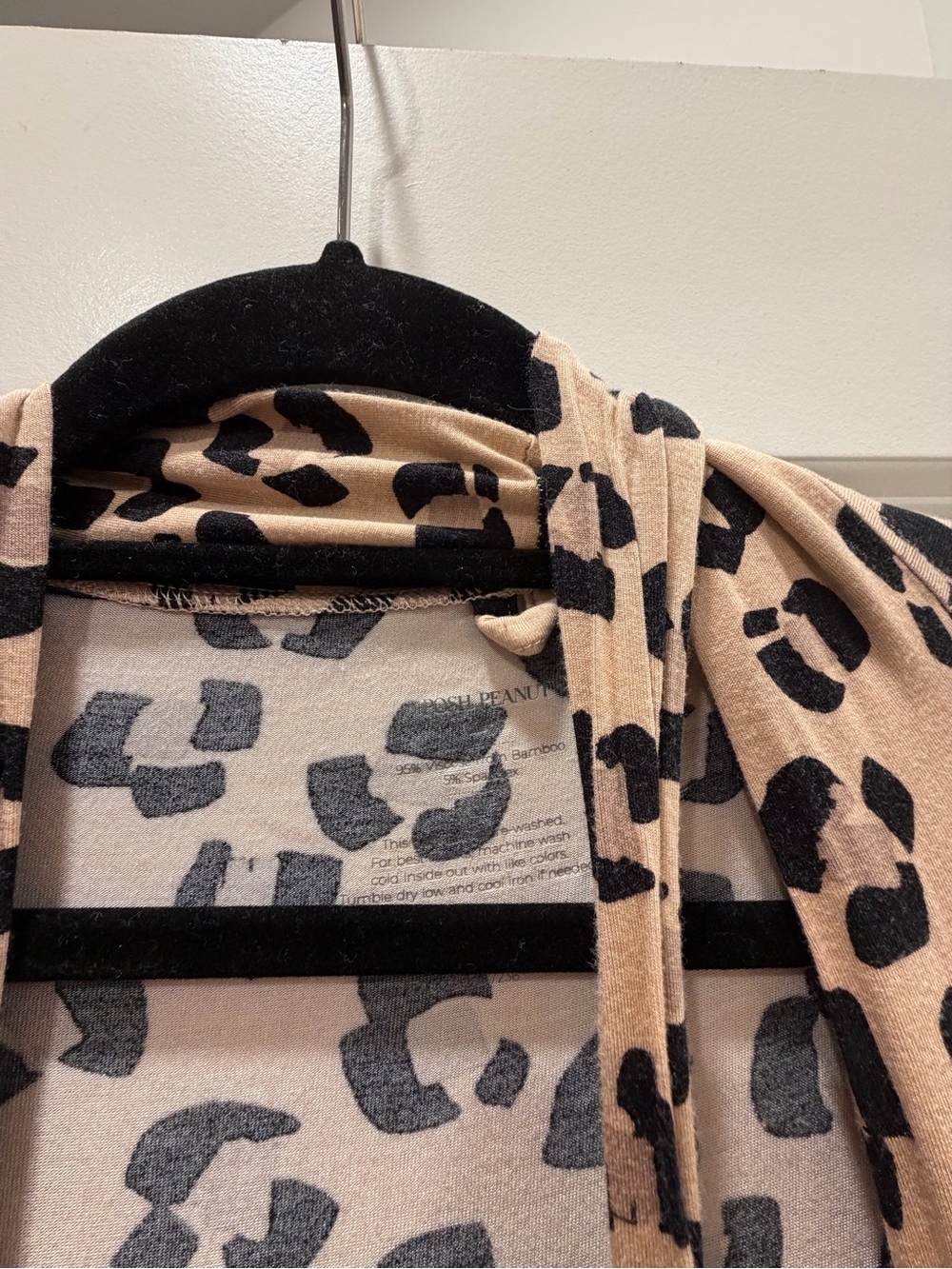 Leopard Print Robe - Picture 2 of 2